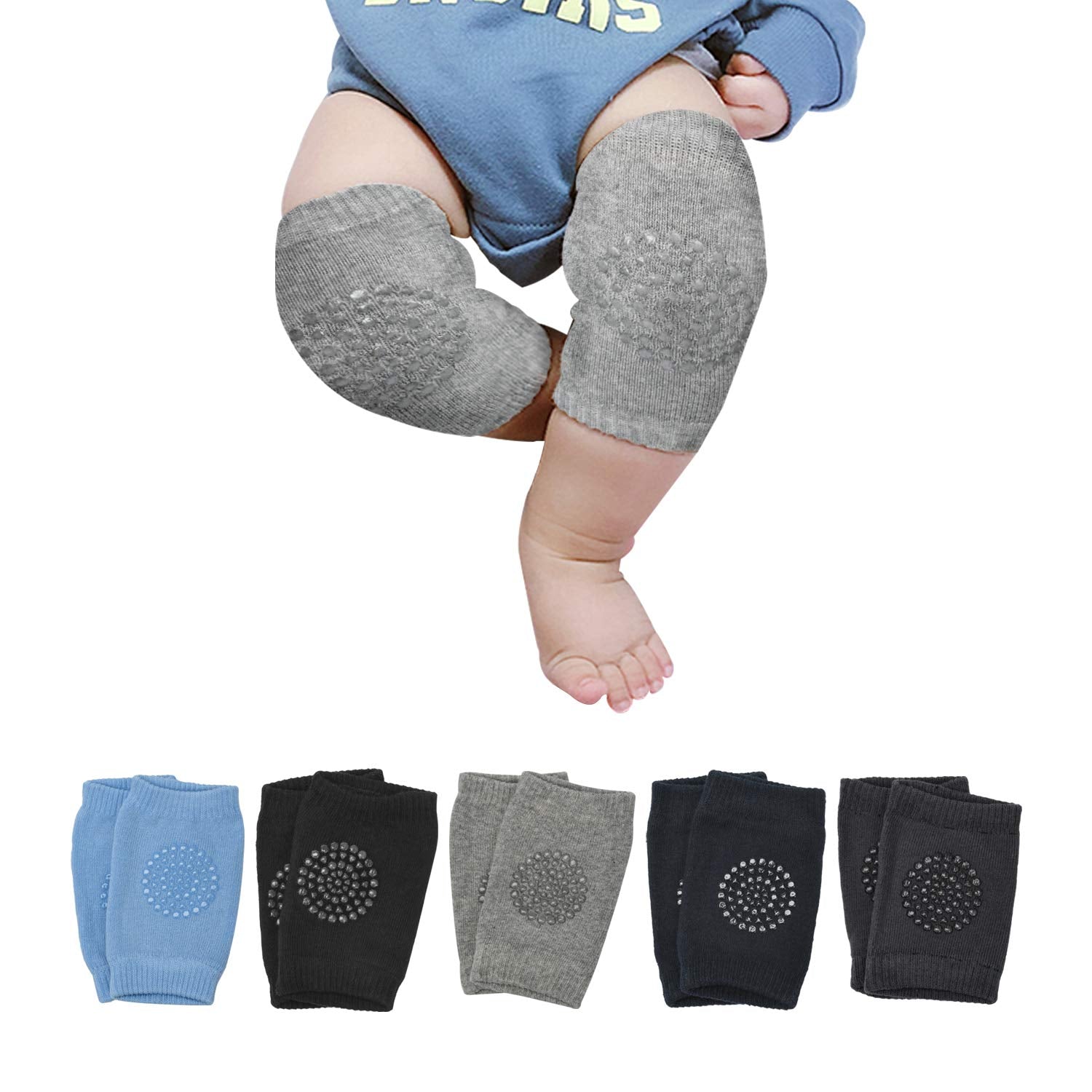 Imported 1 Pair Baby Knee Pad Kids Safety Crawling Elbow Cushion Infant Toddlers Baby Leg Warmer Knee Support Protector Pads