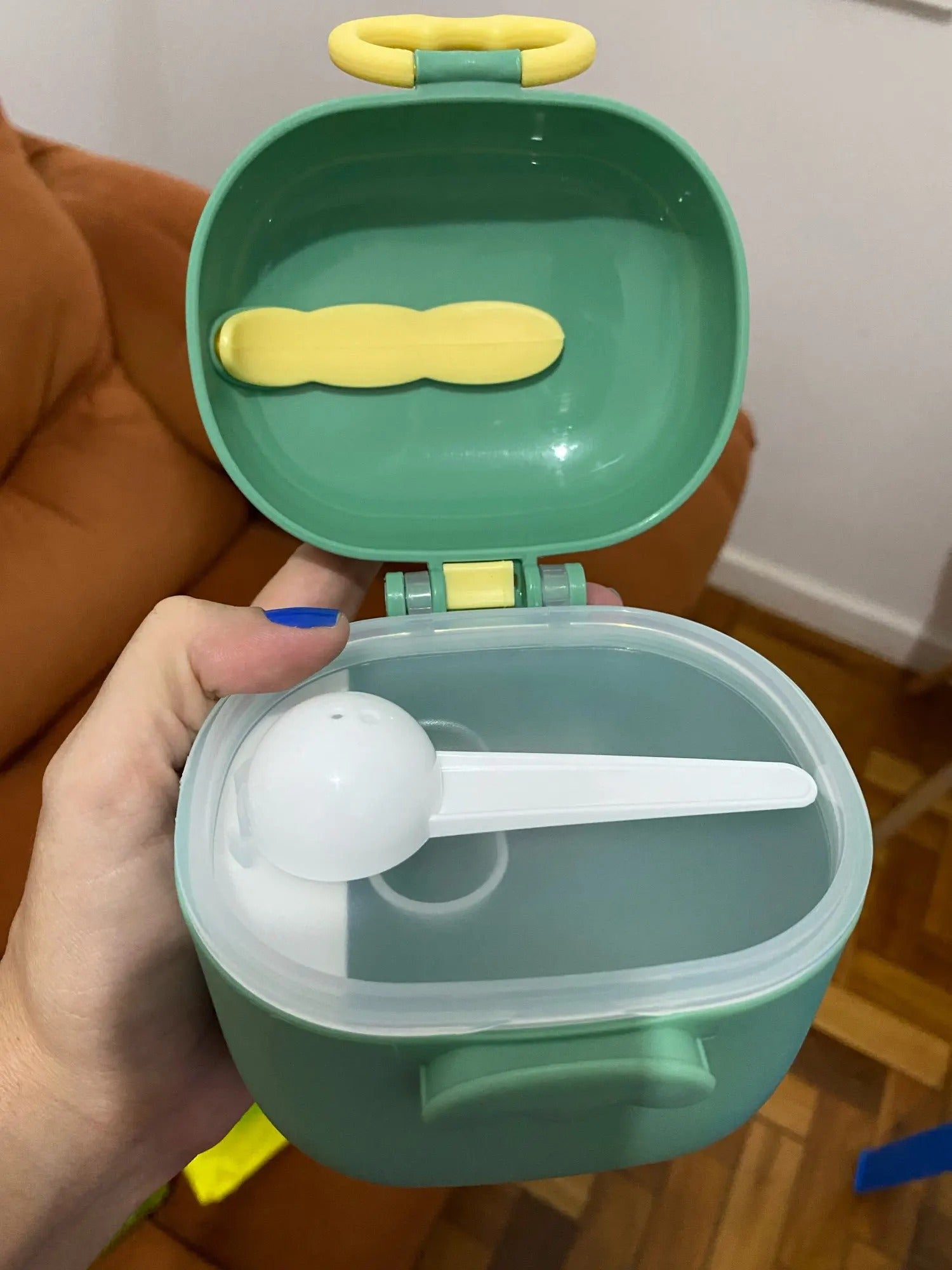 Baby Milk Powder Box Infant Feeding Container Newborn Food Storage Box Powder Dispenser Kid Meal Toddler Snack Portable Grade