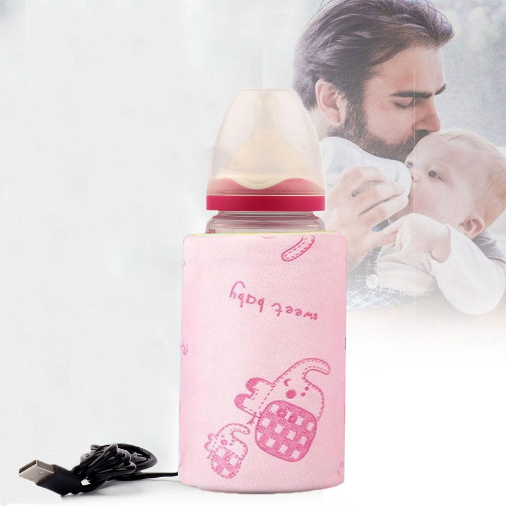 Imported USB Baby Bottle Warmer Portable Travel Milk Feeder Warmer