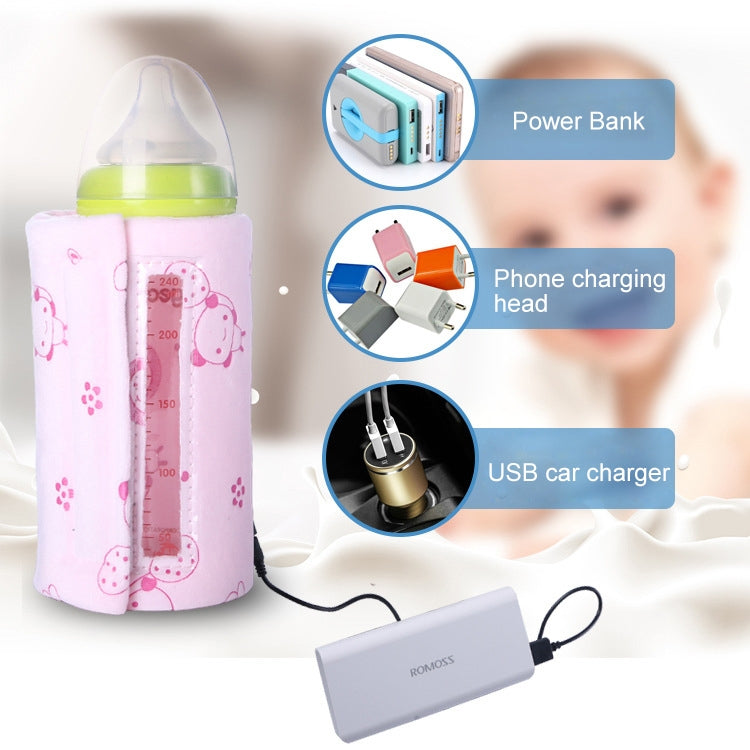 Imported USB Baby Bottle Warmer Portable Travel Milk Feeder Warmer