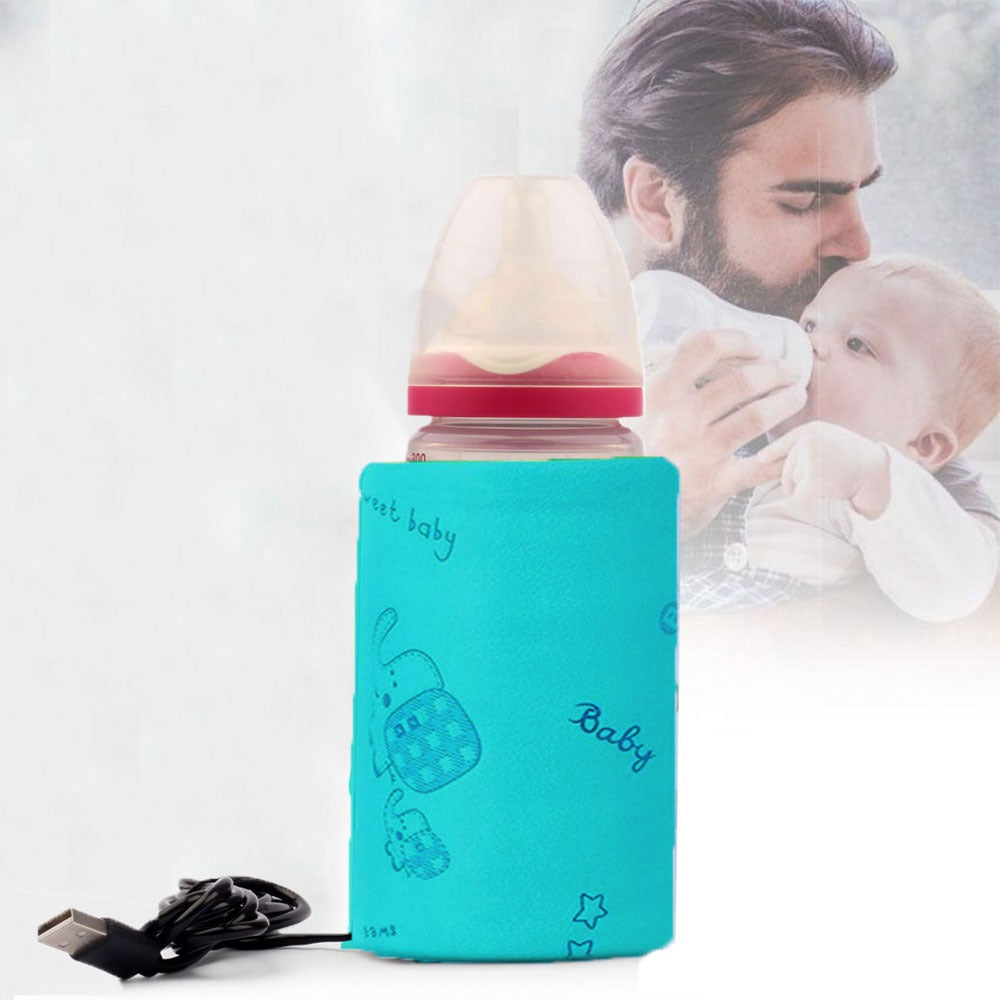 Imported USB Baby Bottle Warmer Portable Travel Milk Feeder Warmer