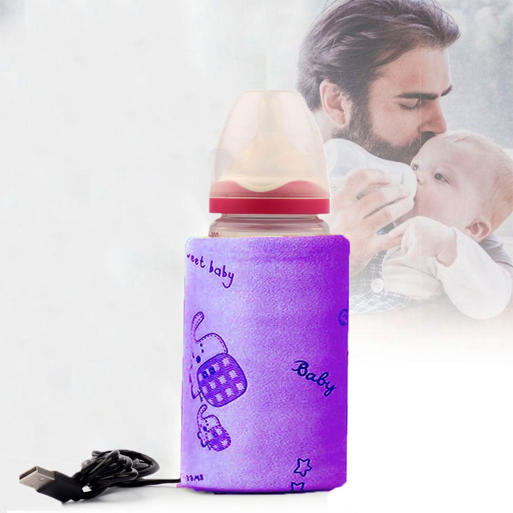 Imported USB Baby Bottle Warmer Portable Travel Milk Feeder Warmer